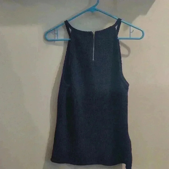 Green Envelope navy blue spaghetti‎ strap tank women's medium - Picture 3 of 4